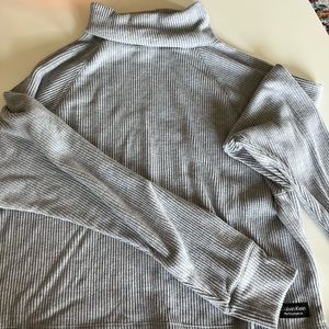 Calvin Klein Perfomance Ribbed Pearl Grey Set